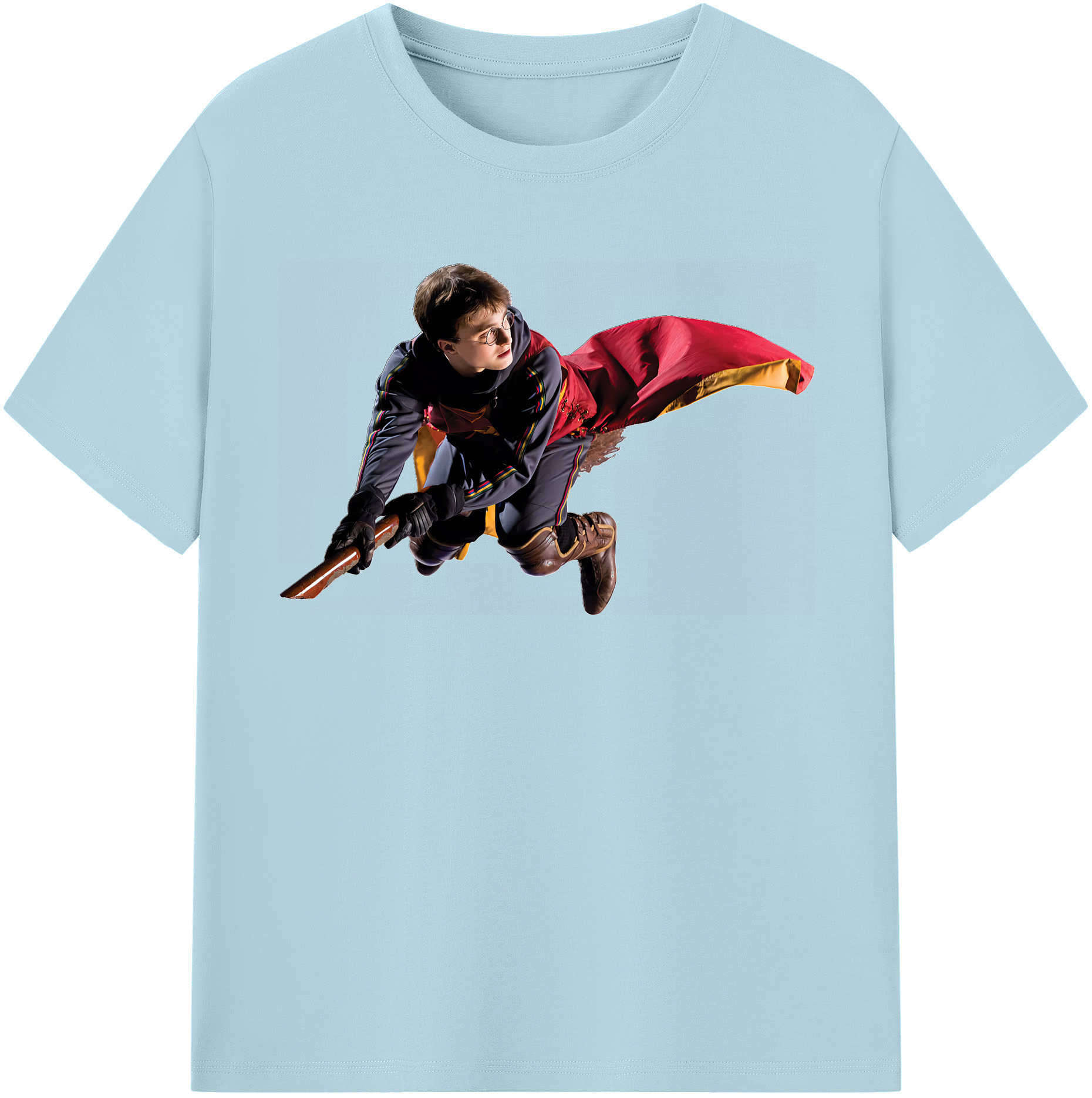 （画像用） Harry Potter ハリー・ポッターシリーズ 綿100％半袖Tシャツ（フロントプリント）